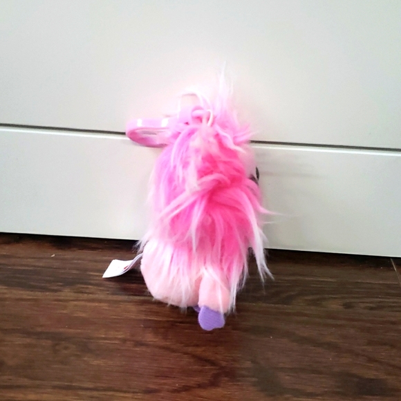 Frizzys ty Collection Pink Monster Kink Key Chain 2015 NWT Pink Girl Stuffie - Picture 4 of 17